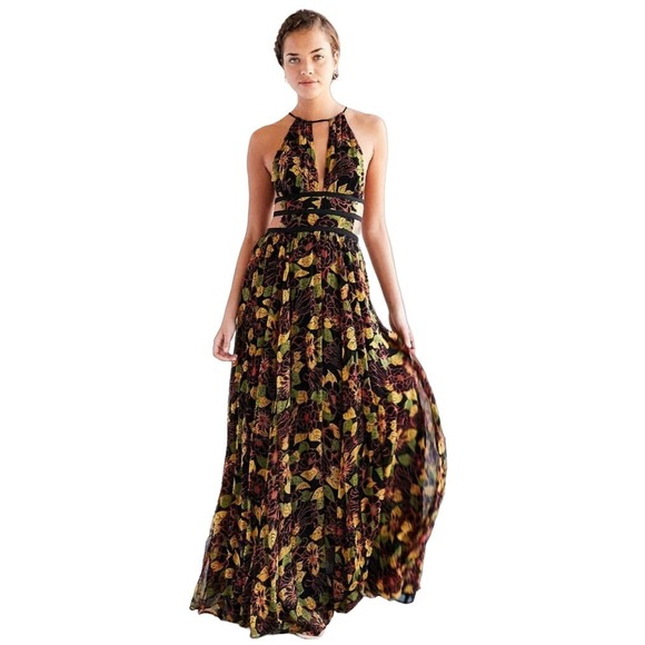 Ecote Dresses & Skirts - Ecote Urban Outfitters Marietta Sleeveless Floral Strappy Maxi Dress Women's 4